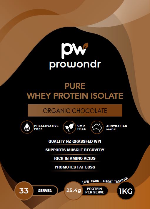 Organic Chocolate - Whey Protein Isolate